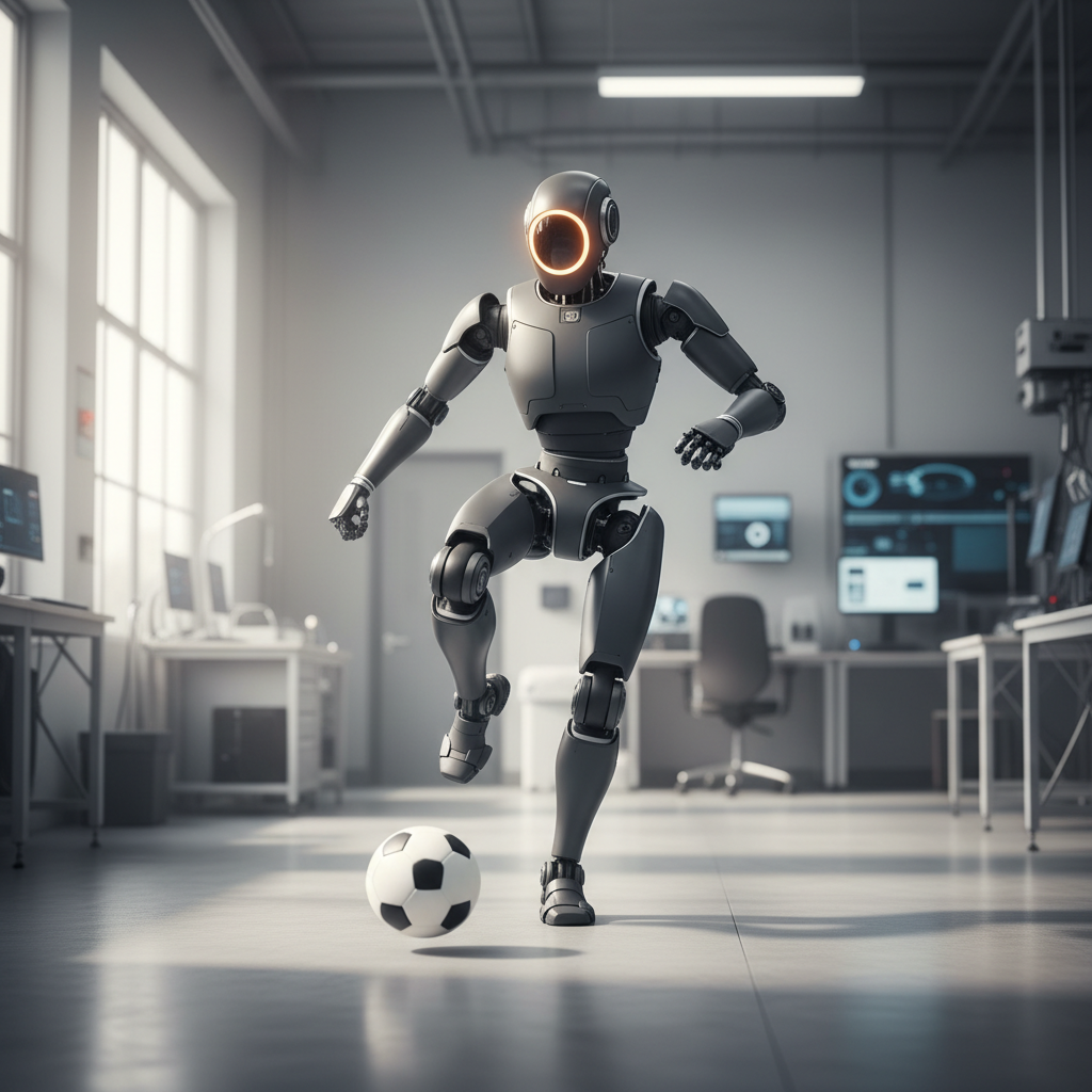 Boston Dynamics Atlas : Le football comme test ultime de la Physical AI