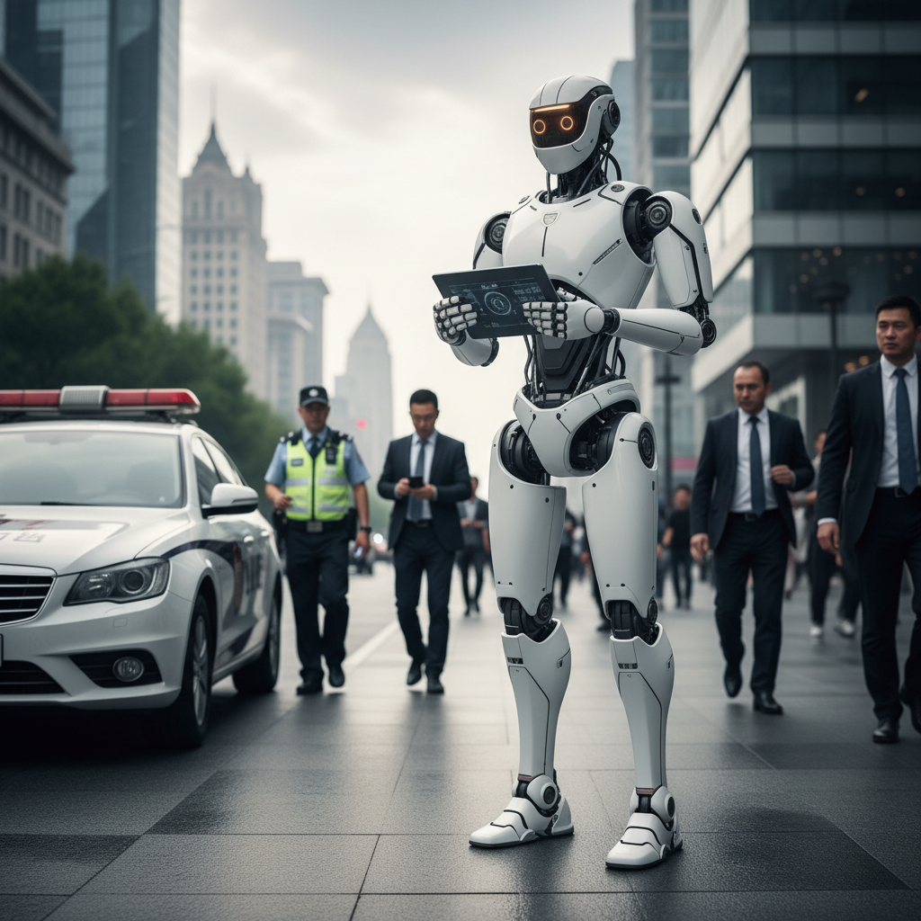 Chine: le robot humanoïde descend dans la rue, la gouvernance de demain se dessine