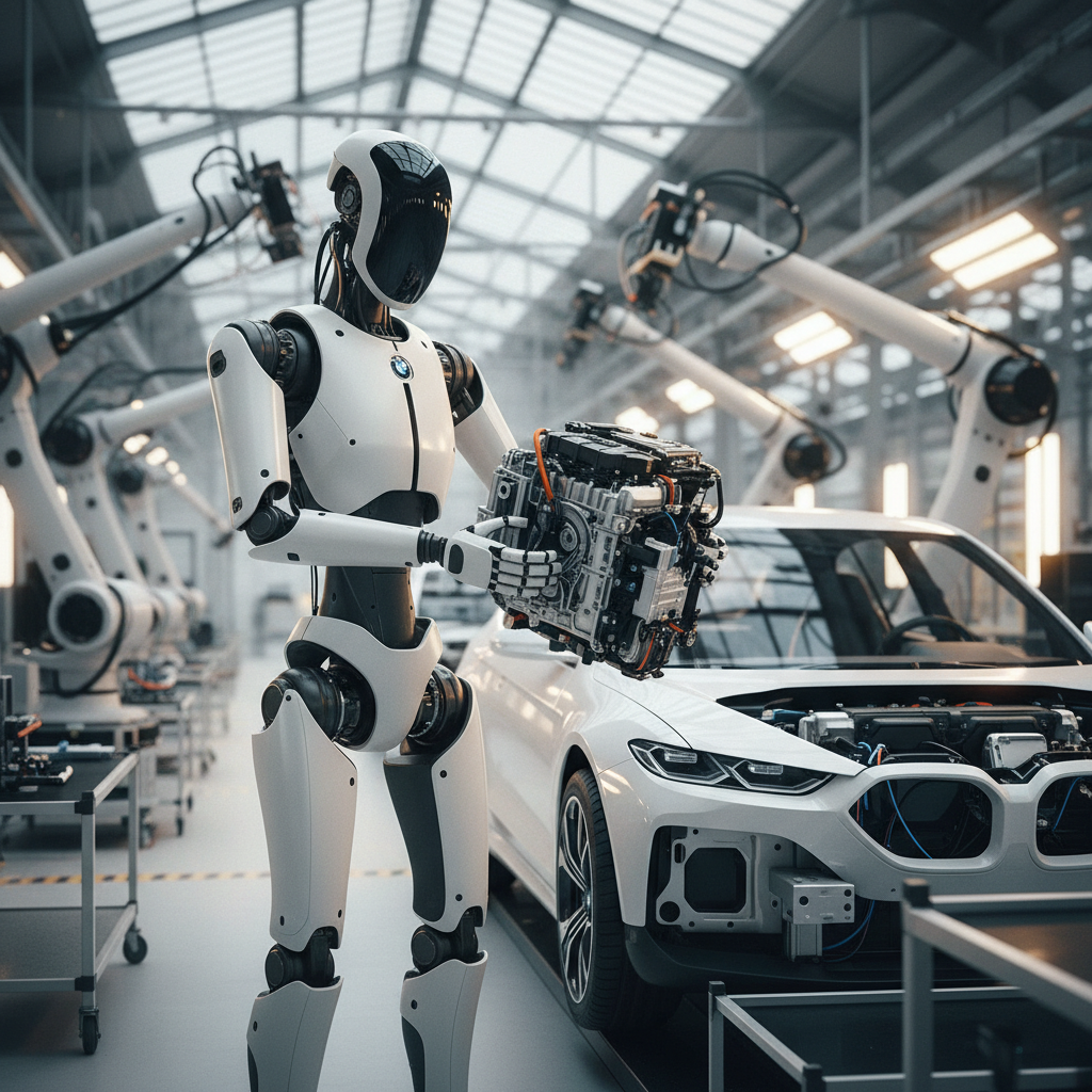 Figure AI et BMW : l'entrée massive de la robotique humanoïde dans l'industrie automobile