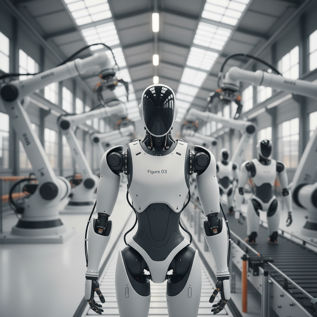 Figure AI franchit le cap industriel : un Figure 03 quitte l'usine BotQ chaque heure