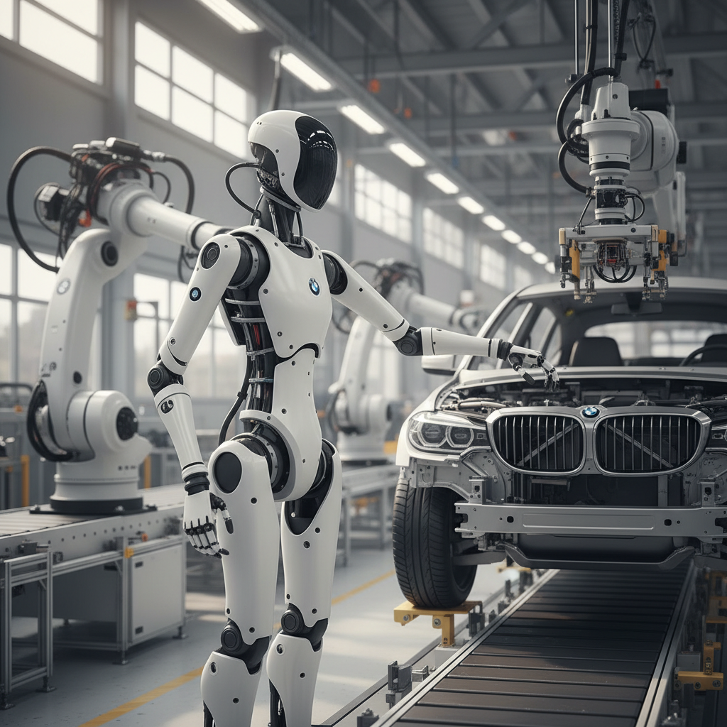 Figure et BMW : le déploiement opérationnel du Figure 02 entre en phase industrielle
