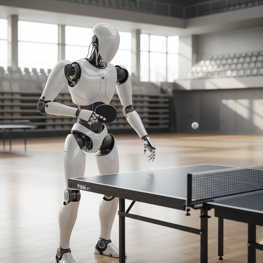 HOPE AI Challenge : Le tennis de table comme nouveau benchmark de la Physical AI