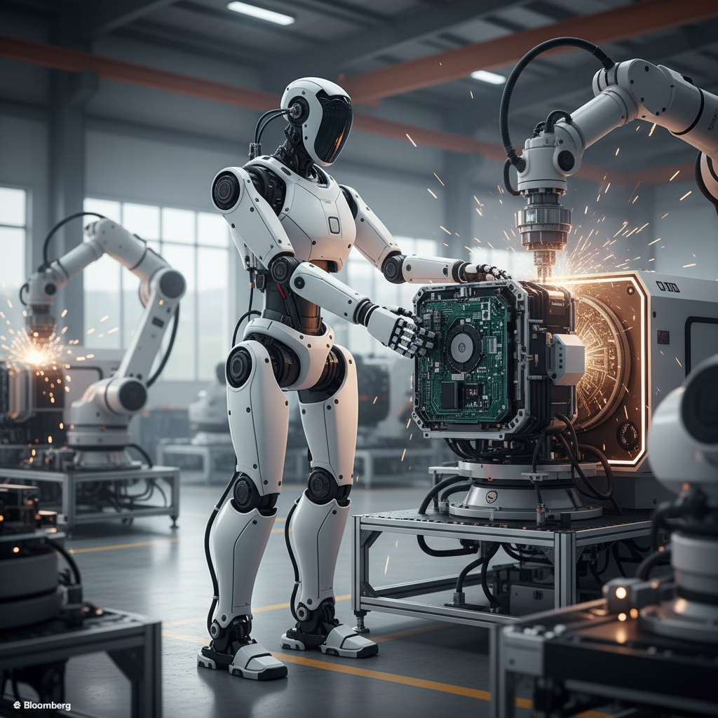 La Chine accélère le passage à l'échelle pour ses robots humanoïdes