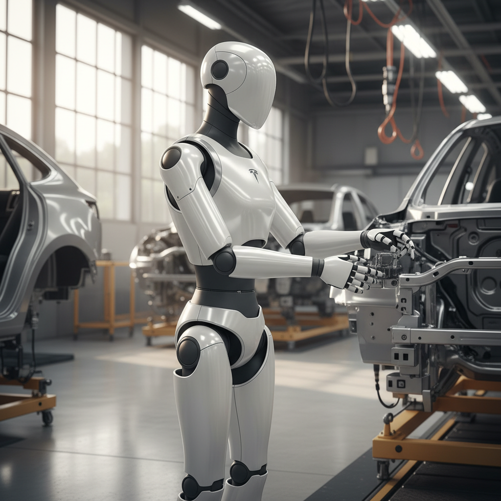 Tesla Optimus Gen 2 : l'industrialisation du robot ouvrier se précise pour 2025